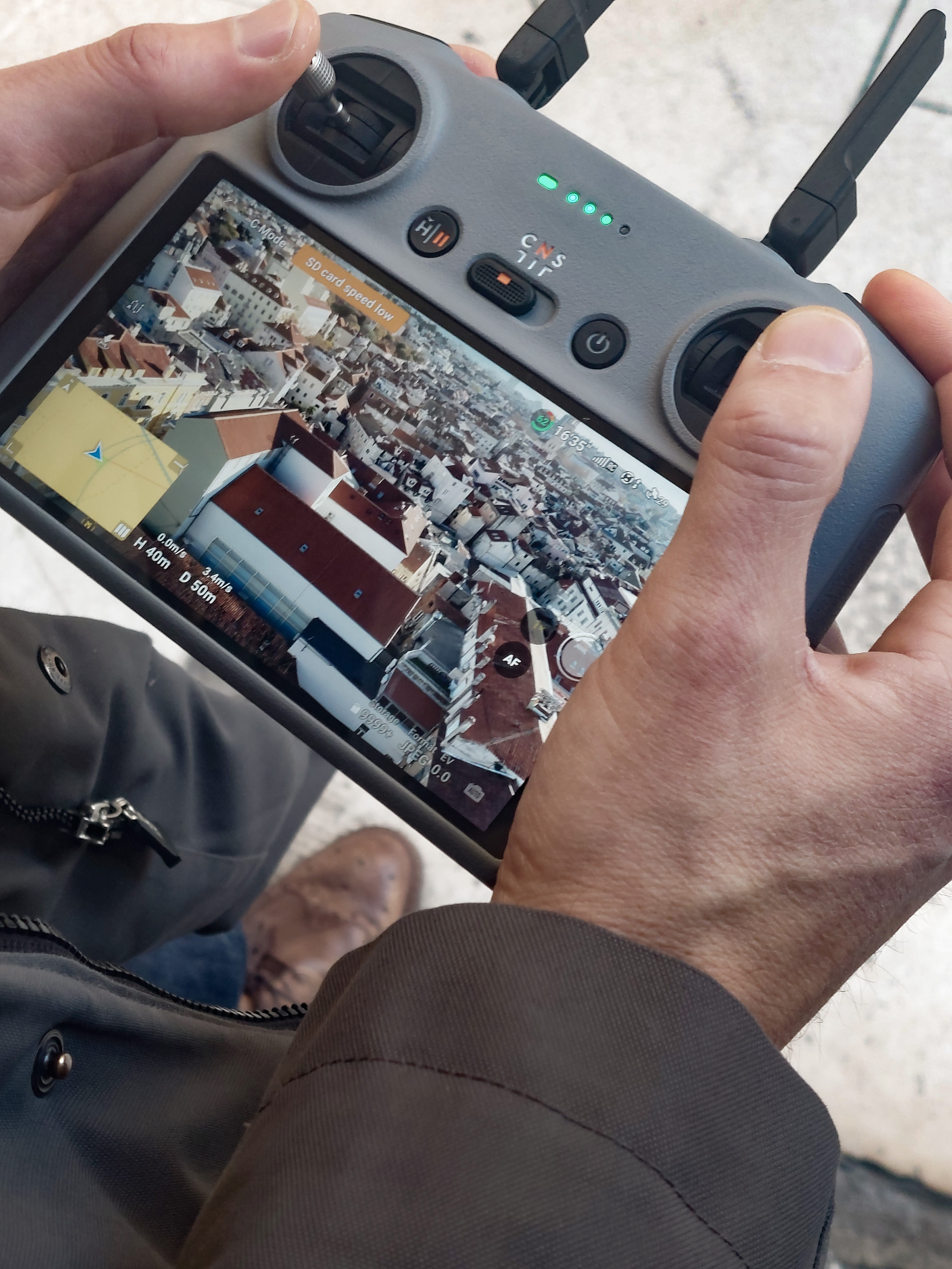 Full image drone scanning